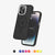 FLOLAB Surtect Tri-Fusion Magnetic for iPhone 14 Series Phone Case Black Frame Black Matt Translucent