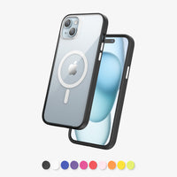 FLOLAB Surtect Tri-Fusion Magnetic for iPhone 15 Series Phone Case Surtect Black Clear
