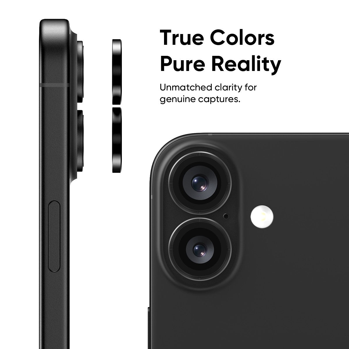 NanoArmour Camera Protector Anti Reflective – iPhone 16 / iPhone 16 Plus (5 Colors)