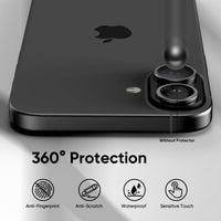 NanoArmour for iPhone 16 / iPhone 16 Plus Anti-Reflective Camera Protector - Match 5 iPhone 16 Colors
