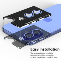 NanoArmour for iPhone 16 / iPhone 16 Plus Anti-Reflective Camera Protector - Match 5 iPhone 16 Colors