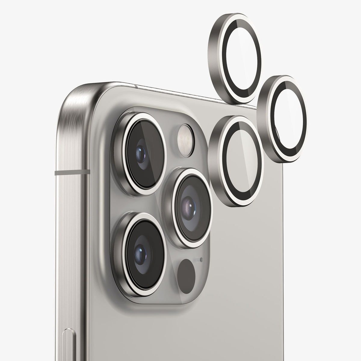 NanoArmour Best for iPhone 15 Pro Max Anti Reflective Camera Protector
