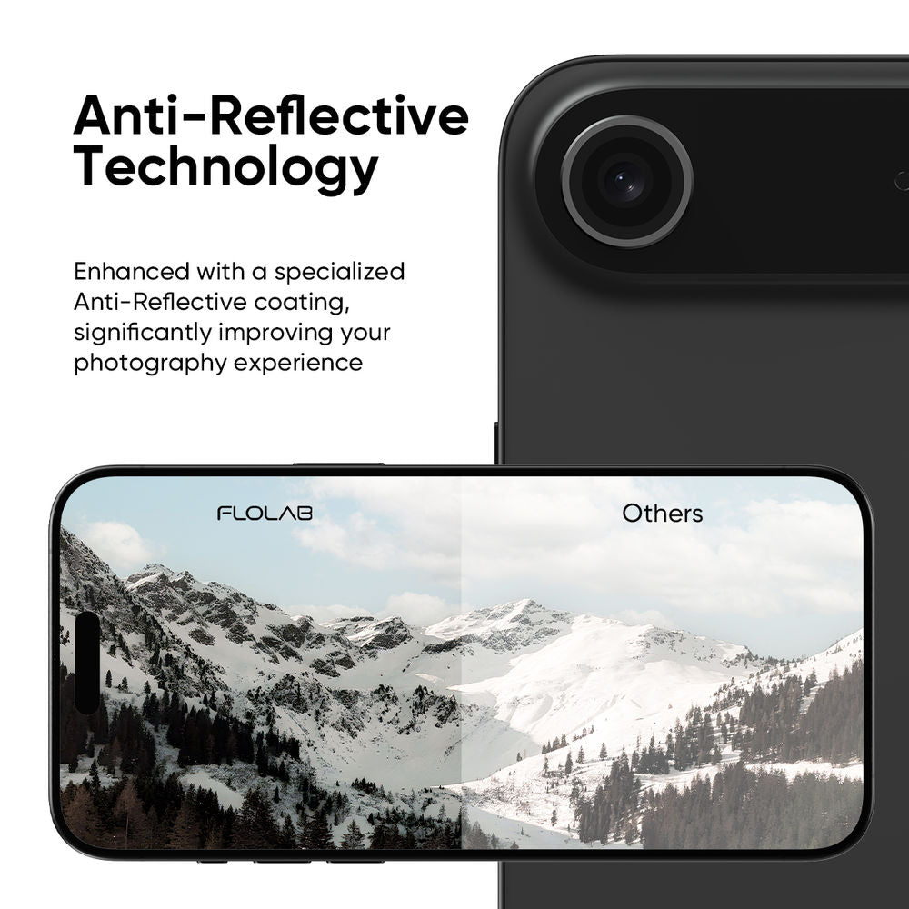 NanoArmour Camera Protector – iPhone 17 Air Anti Reflective