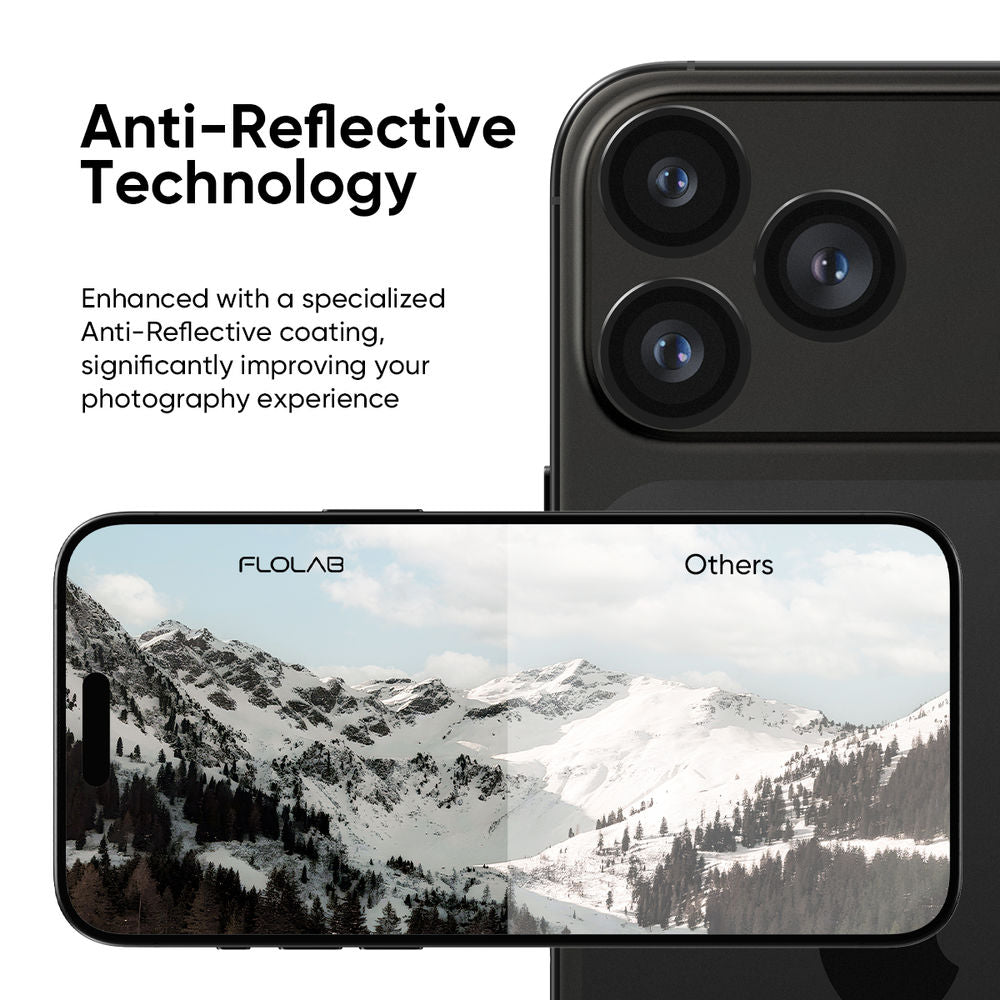NanoArmour Camera Protector – iPhone 17 Pro / Pro Max Anti Reflective