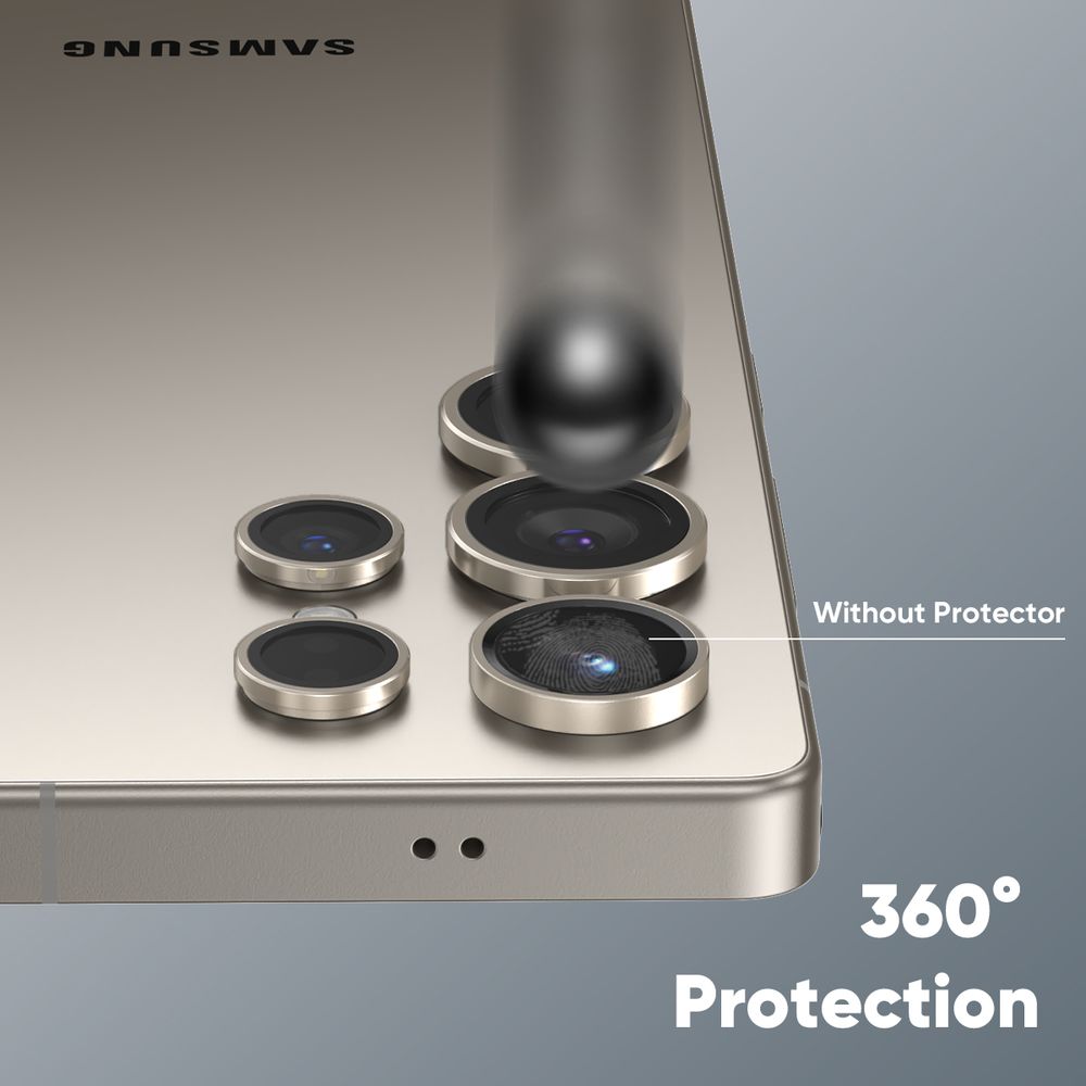 FLOLAB NanoArmour for Samsung Galaxy S25 Ultra Camera Lens Protector Anti Reflective Coating - 3 Color Options
