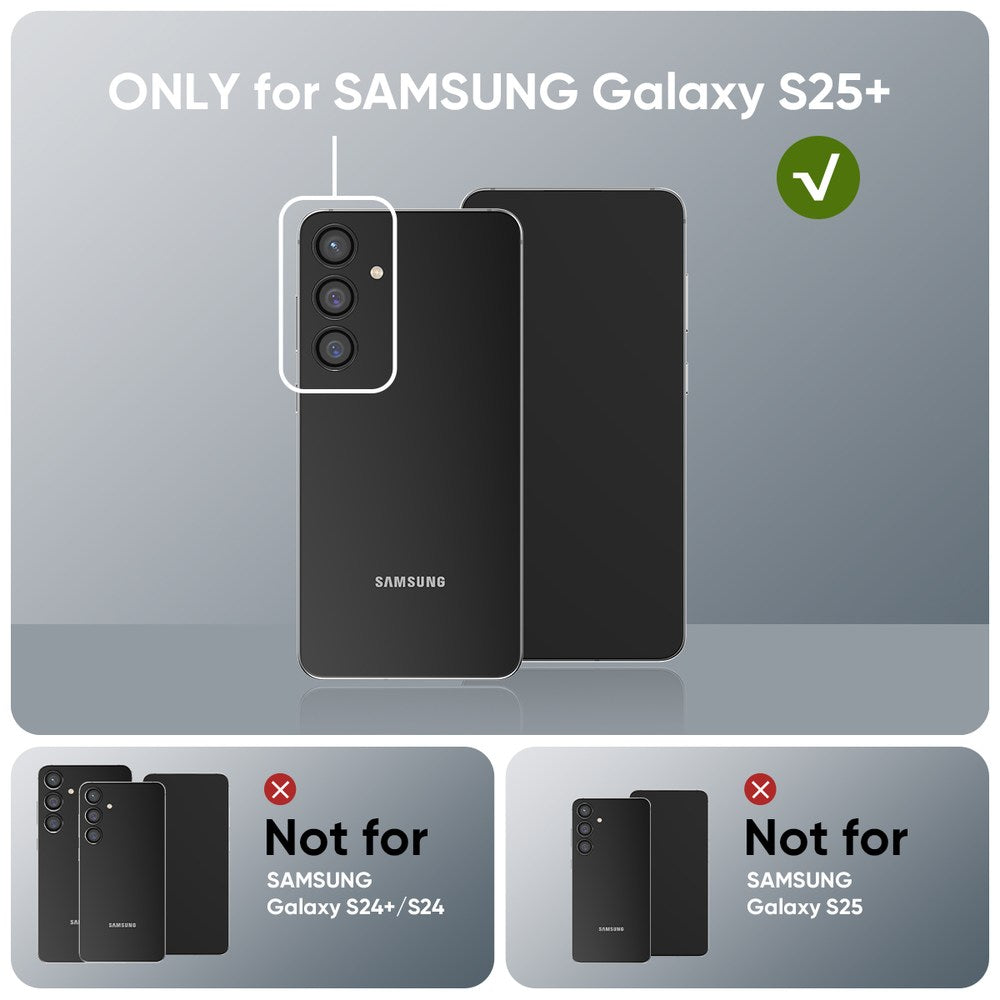 FLOLAB NanoArmour for Samsung Galaxy S25 Plus Camera Lens Protector Anti Reflective Coating - 2 Color Options