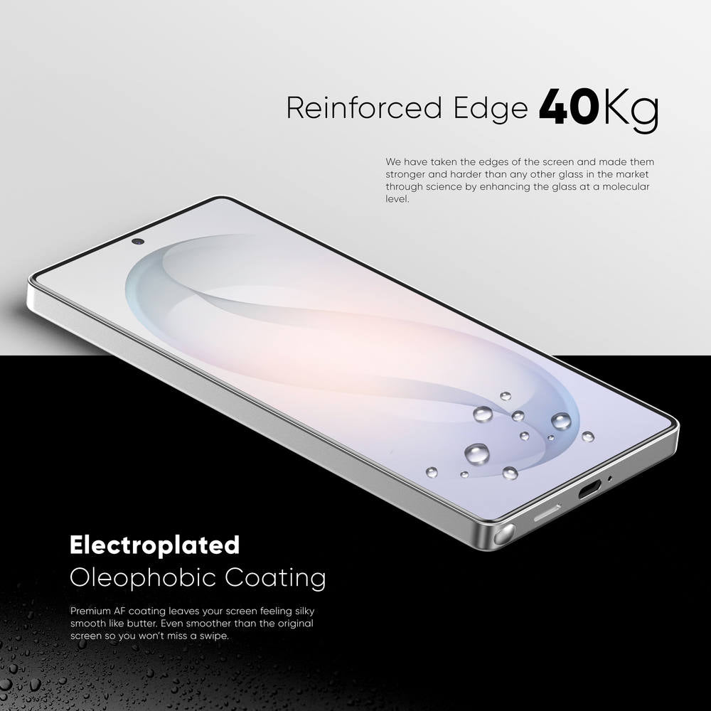 FLOLAB ONETIME PRO Anti-Reflective Screen Protector – Samsung Galaxy S26 Series