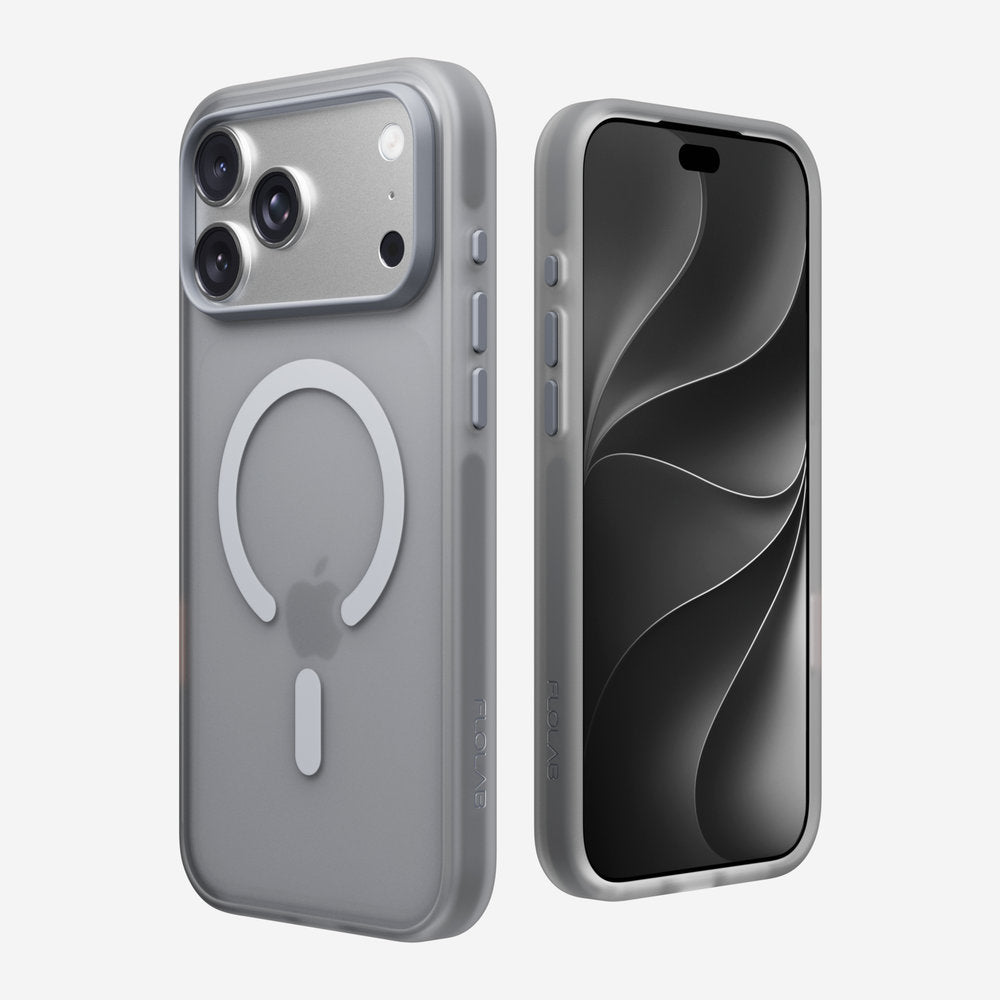 Surtect 2.0 Translucent for iPhone 18 Pro / 18 Pro Max Case – Compatible with iPhone 17 Pro Series – Space Silver Frost