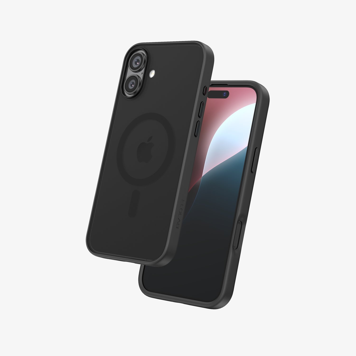 FLOLAB Surtect Tri-Fusion MagSafe Compatible Case – iPhone 16 Series (Matte Black Frost)