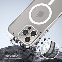 FLOLAB Surtect Tri-Fusion Magnetic for iPhone 16 Series Phone Case Surtect White Clear