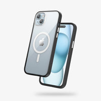 FLOLAB Surtect Tri-Fusion Magnetic for iPhone 15 Series Phone Case Surtect Black Clear