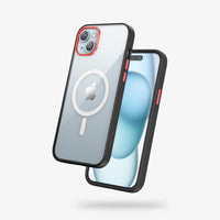 FLOLAB Surtect Tri-Fusion Magnetic for iPhone 15 Series Phone Case Surtect Black Clear