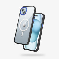 FLOLAB Surtect Tri-Fusion Magnetic for iPhone 15 Series Phone Case Surtect Black Clear