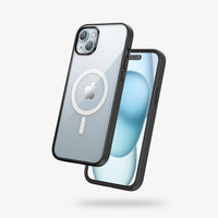 FLOLAB Surtect Tri-Fusion Magnetic for iPhone 15 Series Phone Case Surtect Black Clear