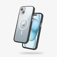 FLOLAB Surtect Tri-Fusion Magnetic for iPhone 15 Series Phone Case Surtect Black Clear