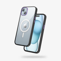FLOLAB Surtect Tri-Fusion Magnetic for iPhone 15 Series Phone Case Surtect Black Clear
