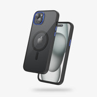 FLOLAB Surtect Tri-Fusion Magnetic for iPhone 15 Series Phone Case Surtect Clear Black