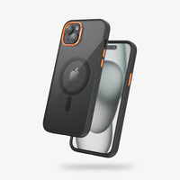 FLOLAB Surtect Tri-Fusion Magnetic for iPhone 15 Series Phone Case Surtect Clear Black
