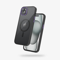 FLOLAB Surtect Tri-Fusion Magnetic for iPhone 15 Series Phone Case Surtect Clear Black