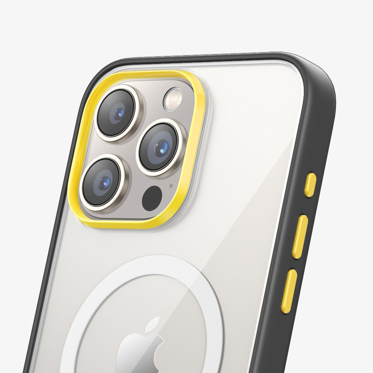 FLOLAB Camera Ring & Buttons Set for iPhone 15 Surtect Series