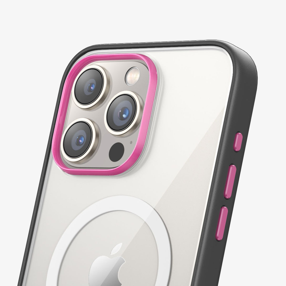 FLOLAB Camera Ring & Buttons Set for iPhone 15 Surtect Series