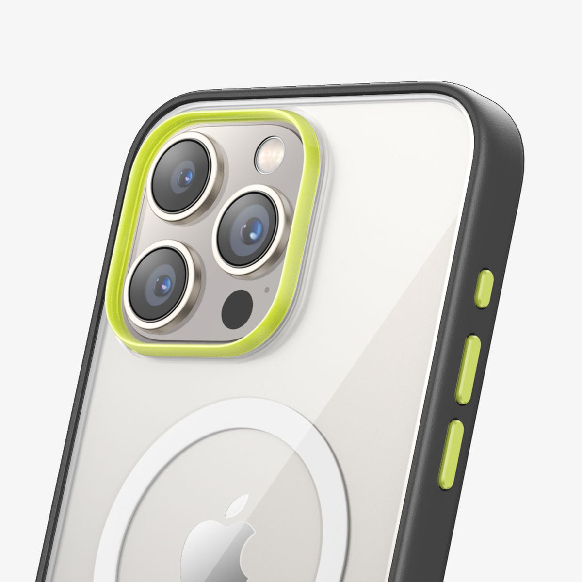 FLOLAB Camera Ring & Buttons Set for iPhone 15 Surtect Series