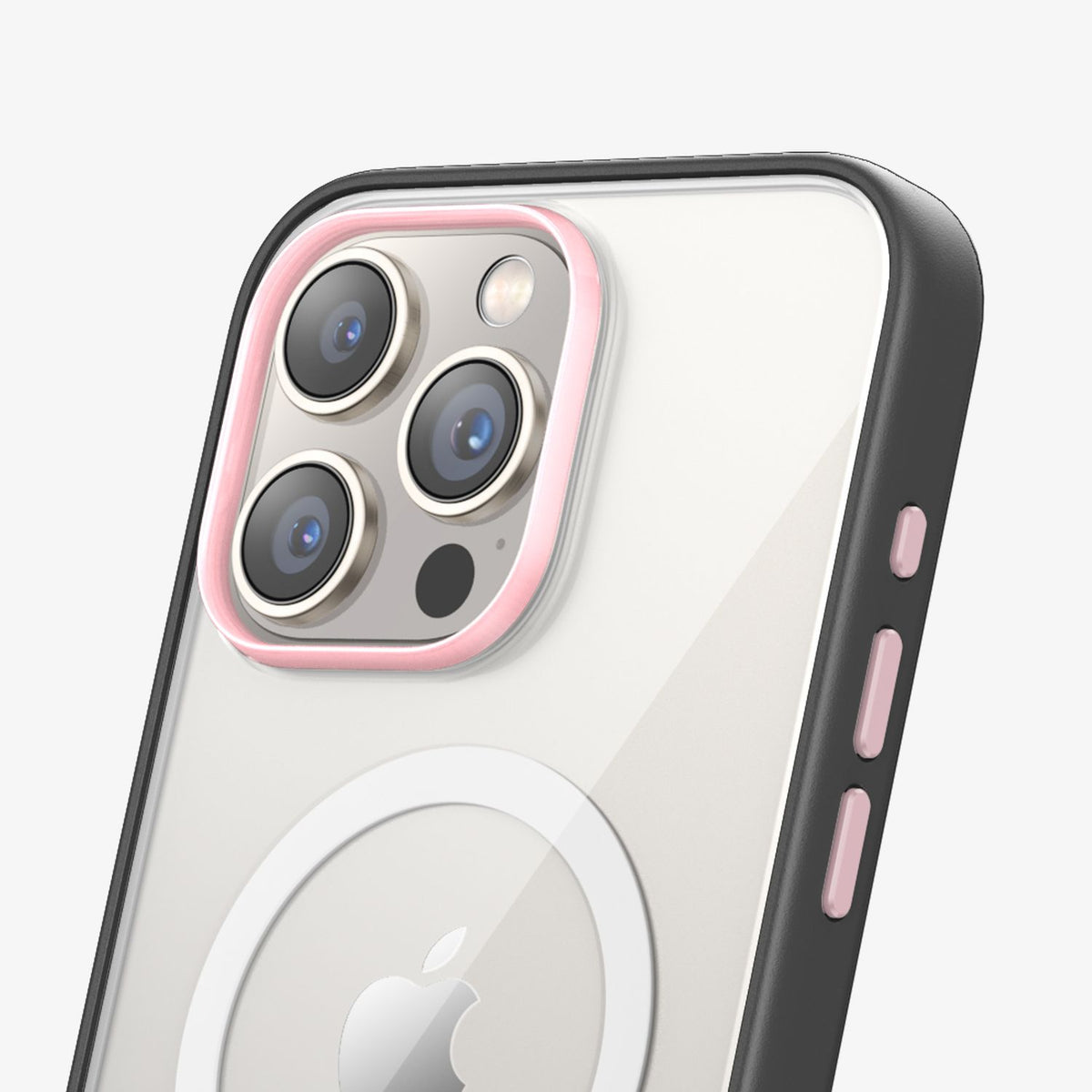 FLOLAB Camera Ring & Buttons Set for iPhone 15 Surtect Series