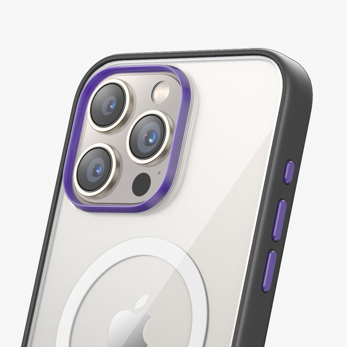 FLOLAB Camera Ring & Buttons Set for iPhone 15 Surtect Series