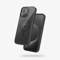 FLOLAB Surtect Tri-Fusion Magnetic for iPhone 15 Series Phone Case Surtect Clear Black