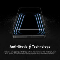 FLOLAB NanoArmour ONETIME for Samsung Galaxy S24 Plus Screen Protector Anti Microbial, Fingerprint ID Compatible