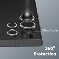 FLOLAB NanoArmour for Samsung Galaxy S24 Ultra Camera Lens Protector Anti Reflective Coating