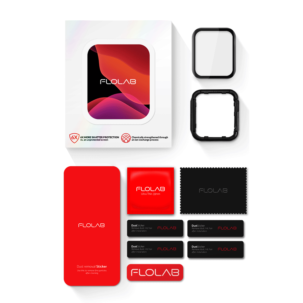 Hybrid Glass NanoArmour for Apple Watch Series 9 Screen Protector