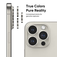 NanoArmour for iPhone 16 Pro / 16 Pro Max Anti Reflective Camera Protector - 4 Pro Colors