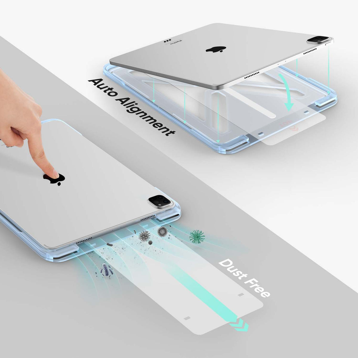 ONETIME NanoArmour 11-inch for iPad Pro 2024-2025 Anti-Glare Matte Screen Protector