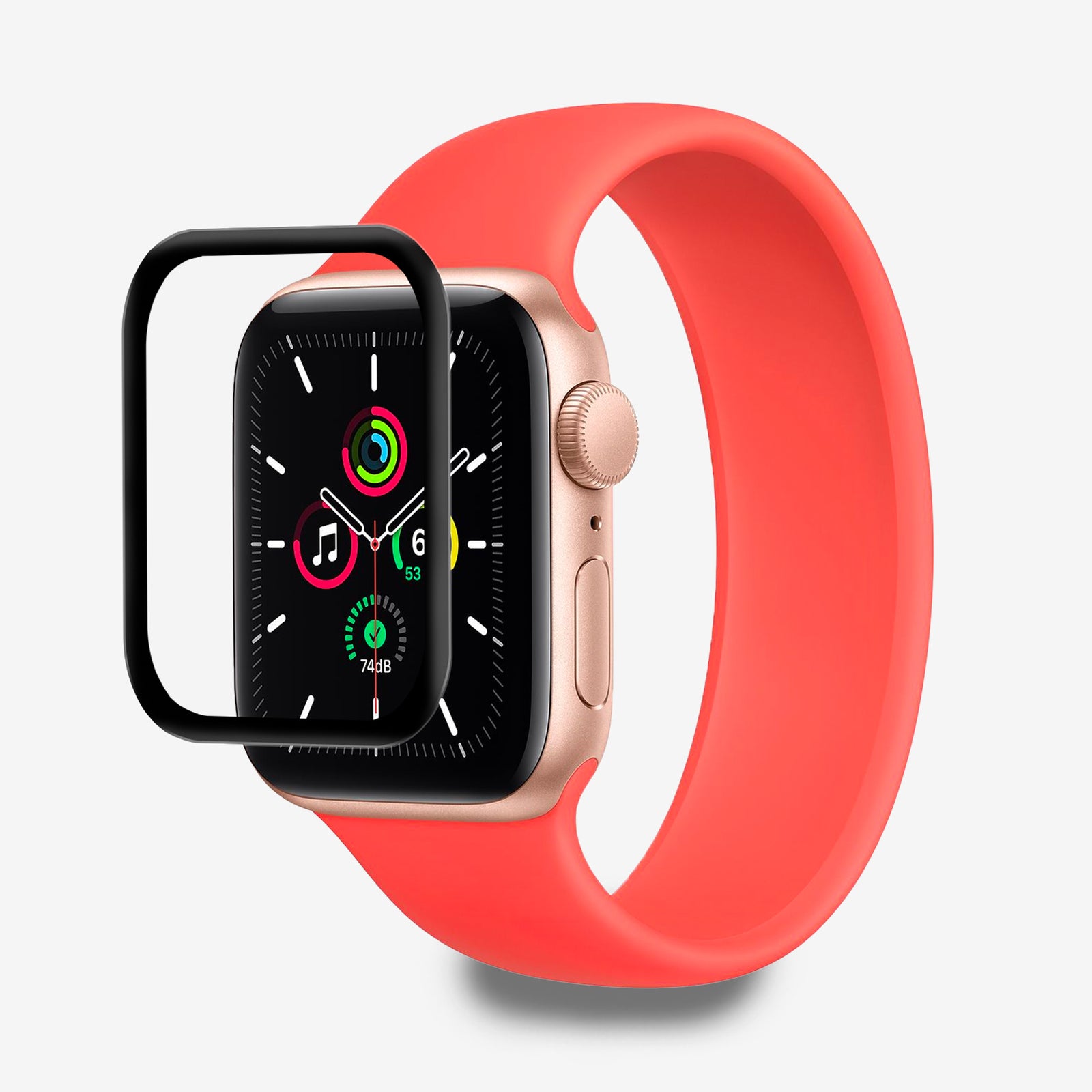 NanoArmour for Apple Watch SE Screen Protector (Gen 1-3)
