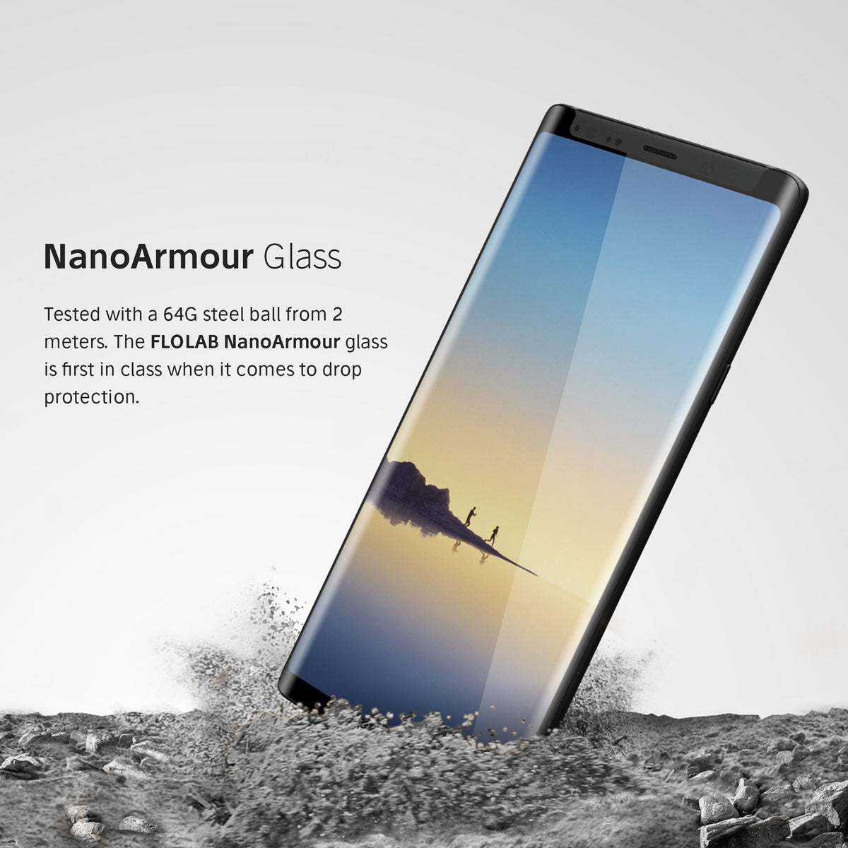 NanoArmour for Samsung Galaxy Note 8 Best Screen Protector