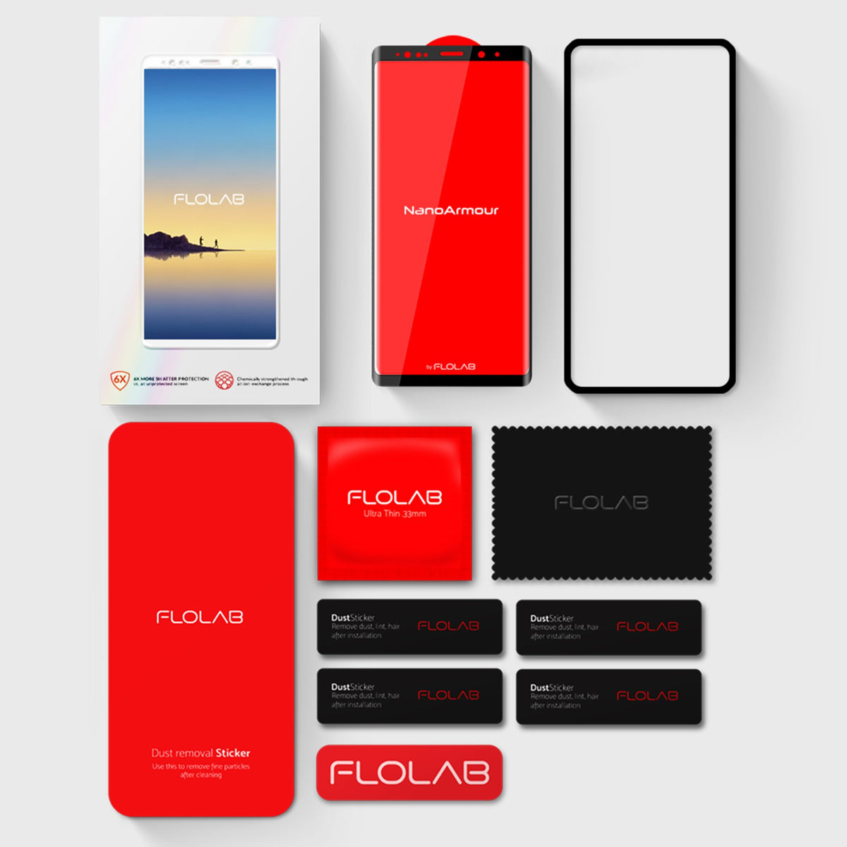 NanoArmour for Samsung Galaxy Note 8 Best Screen Protector