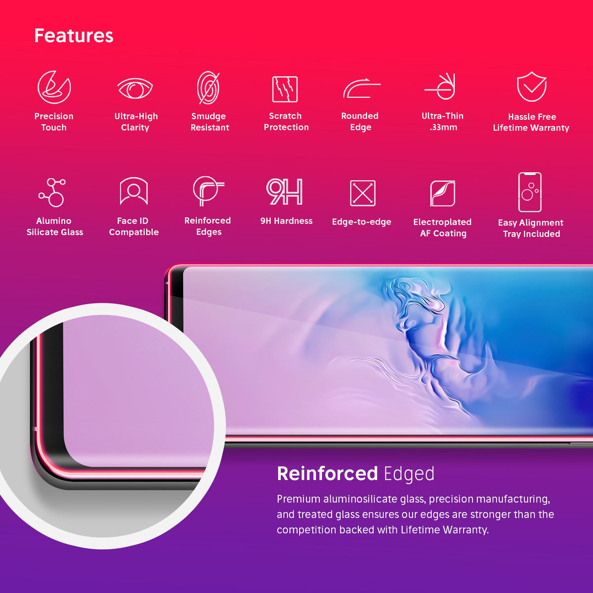 NanoArmour for Samsung Galaxy S10e Screen Protector