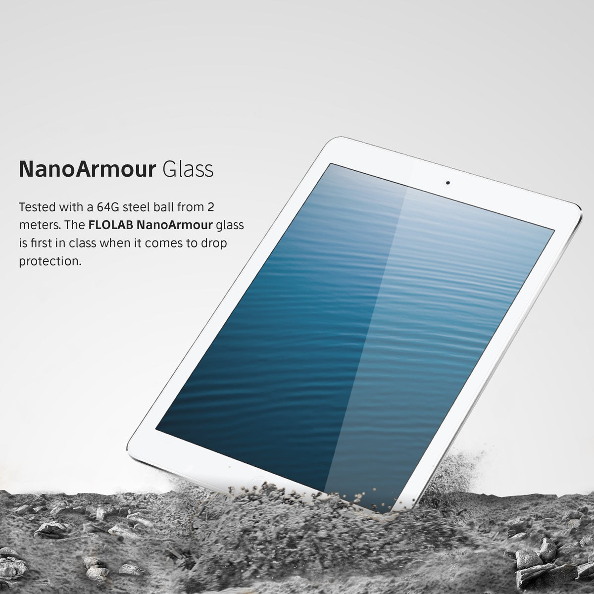 NanoArmour 10.1-inch for iPad 4 / 3 / 2 Screen Protector