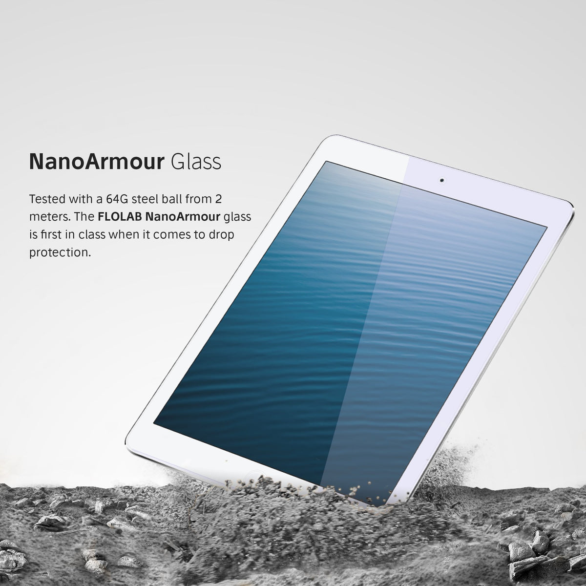 NanoArmour for iPad 4 / 3 / 2 Anti-Blue light Screen Protector (10.1-inch)