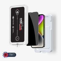 ONETIME NanoArmour for iPhone Privacy Screen Protector: Dust-Free Installation, Case Friendly, Maximum Privacy