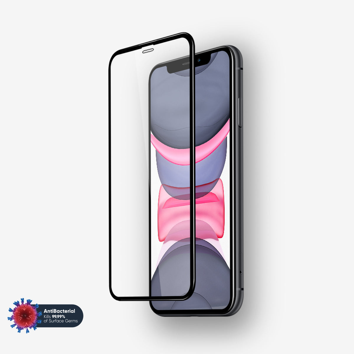 NanoArmour 3D for iPhone 11 Screen Protector Edge-to-Edge