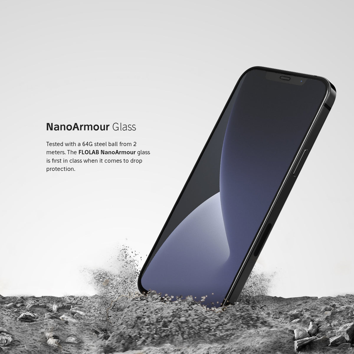 NanoArmour for iPhone 12 Pro Max Anti-Glare Screen Protector Matte
