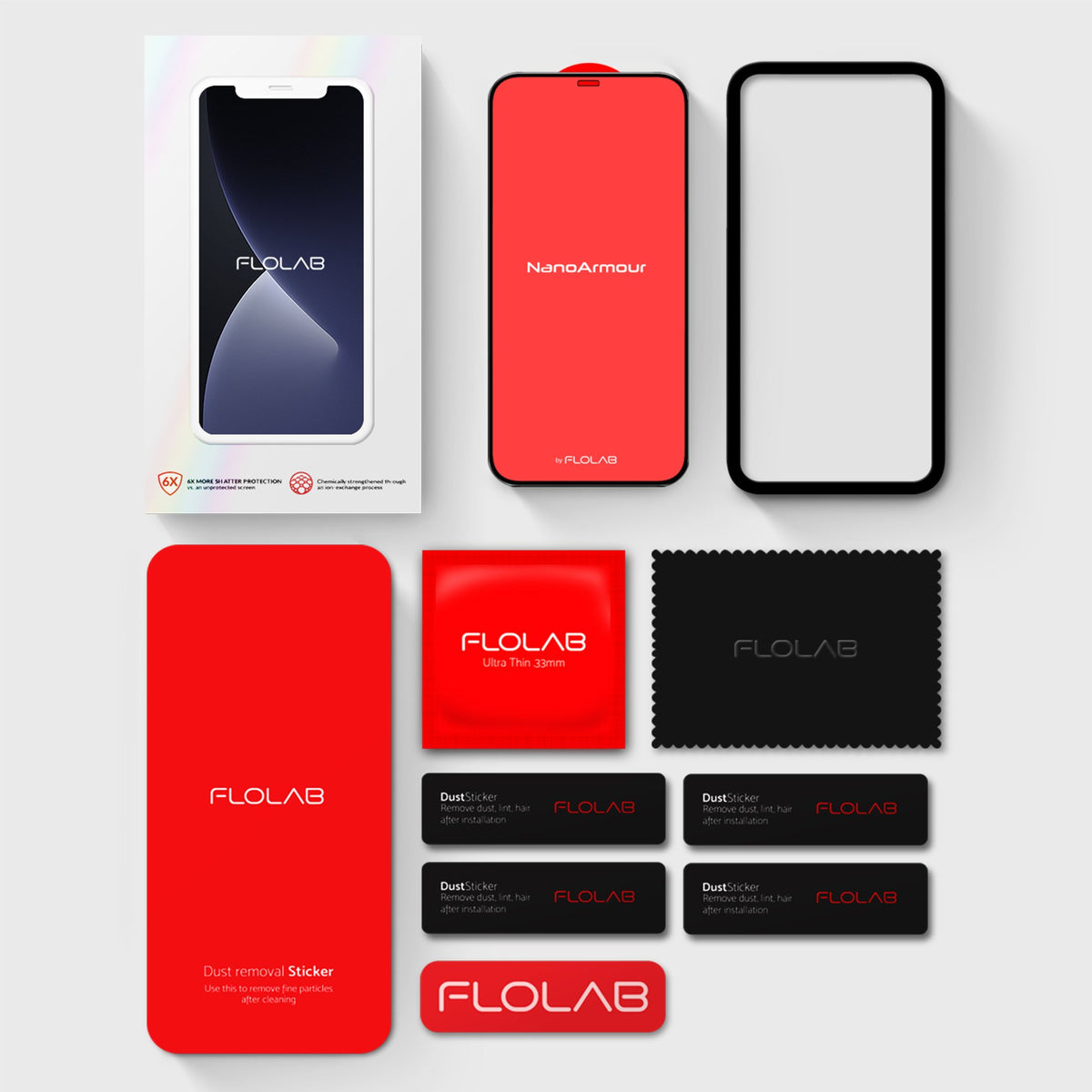 NanoArmour for iPhone 12 Pro Max Anti-Glare Screen Protector Matte