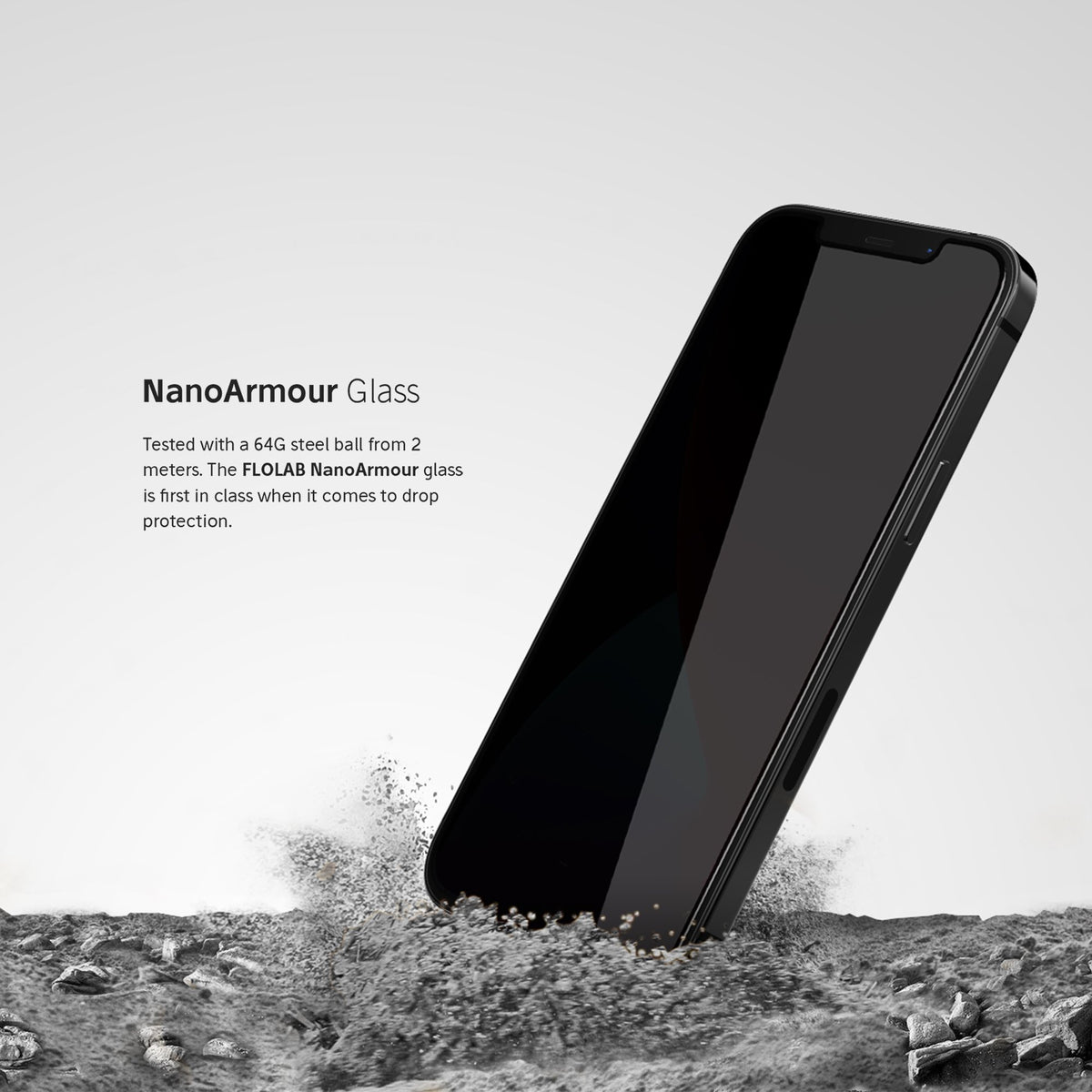 NanoArmour for iPhone 12 Pro Max Privacy Screen Protector