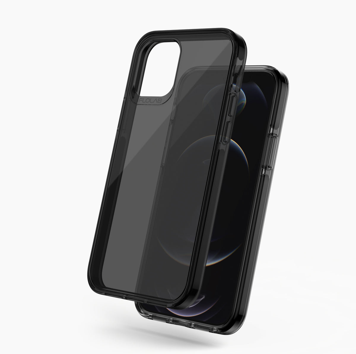 All Black Everything TAFFYCA Series for iPhone 12 Pro Max Phone Case