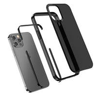 All Black Everything TAFFYCA Series for iPhone 12 Pro Max Phone Case