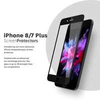 NanoArmour for iPhone 8 / 7 Plus Tempered Glass Screen Protector