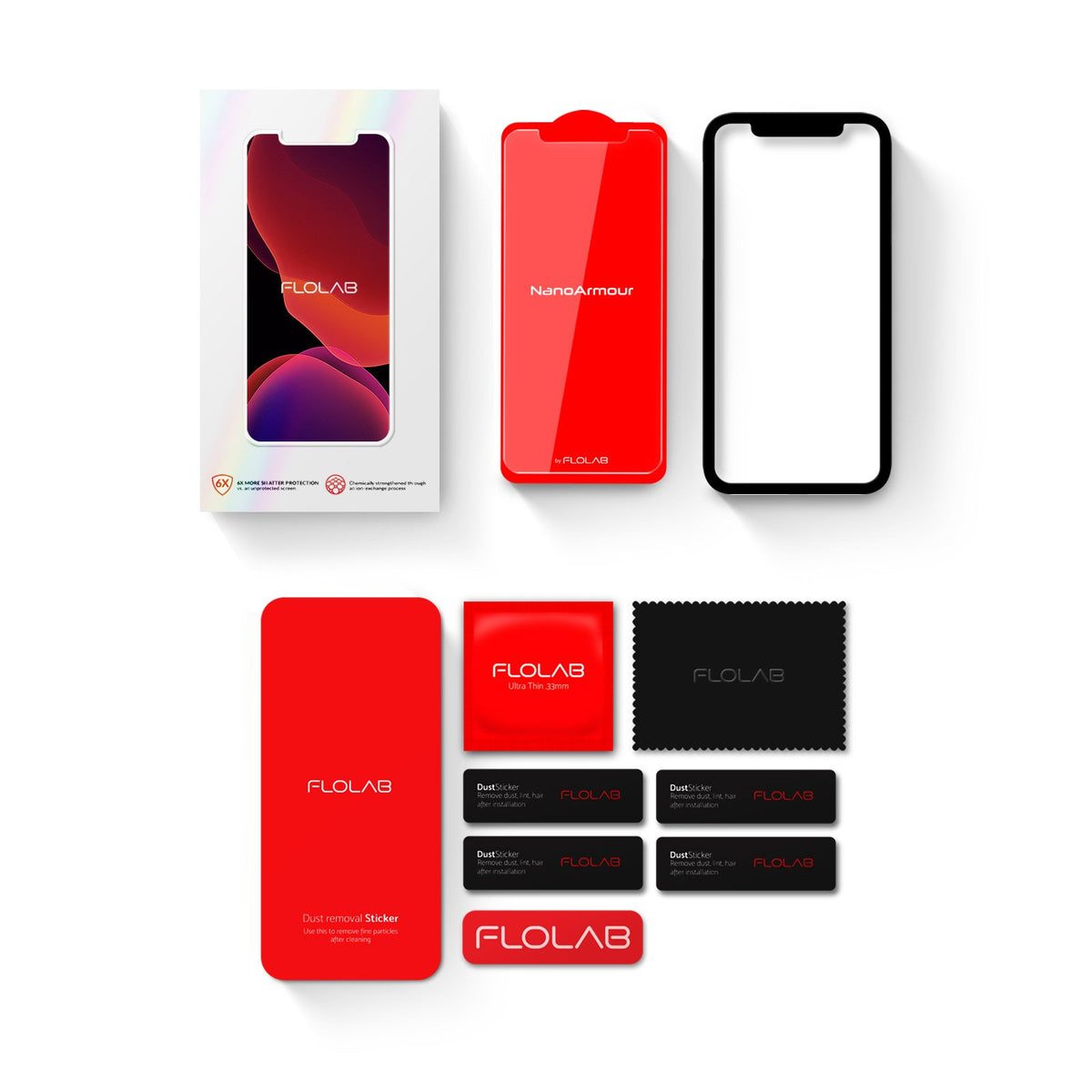 FLOLAB iPhone 11 Pro in the box