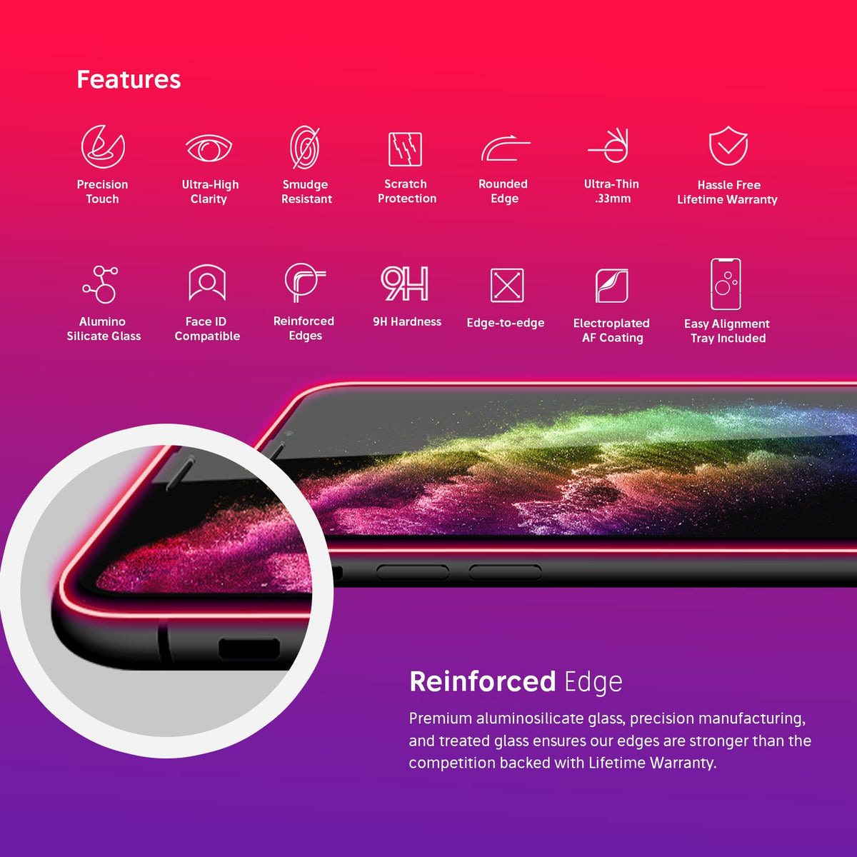 iphone 11 pro glass screen protectors